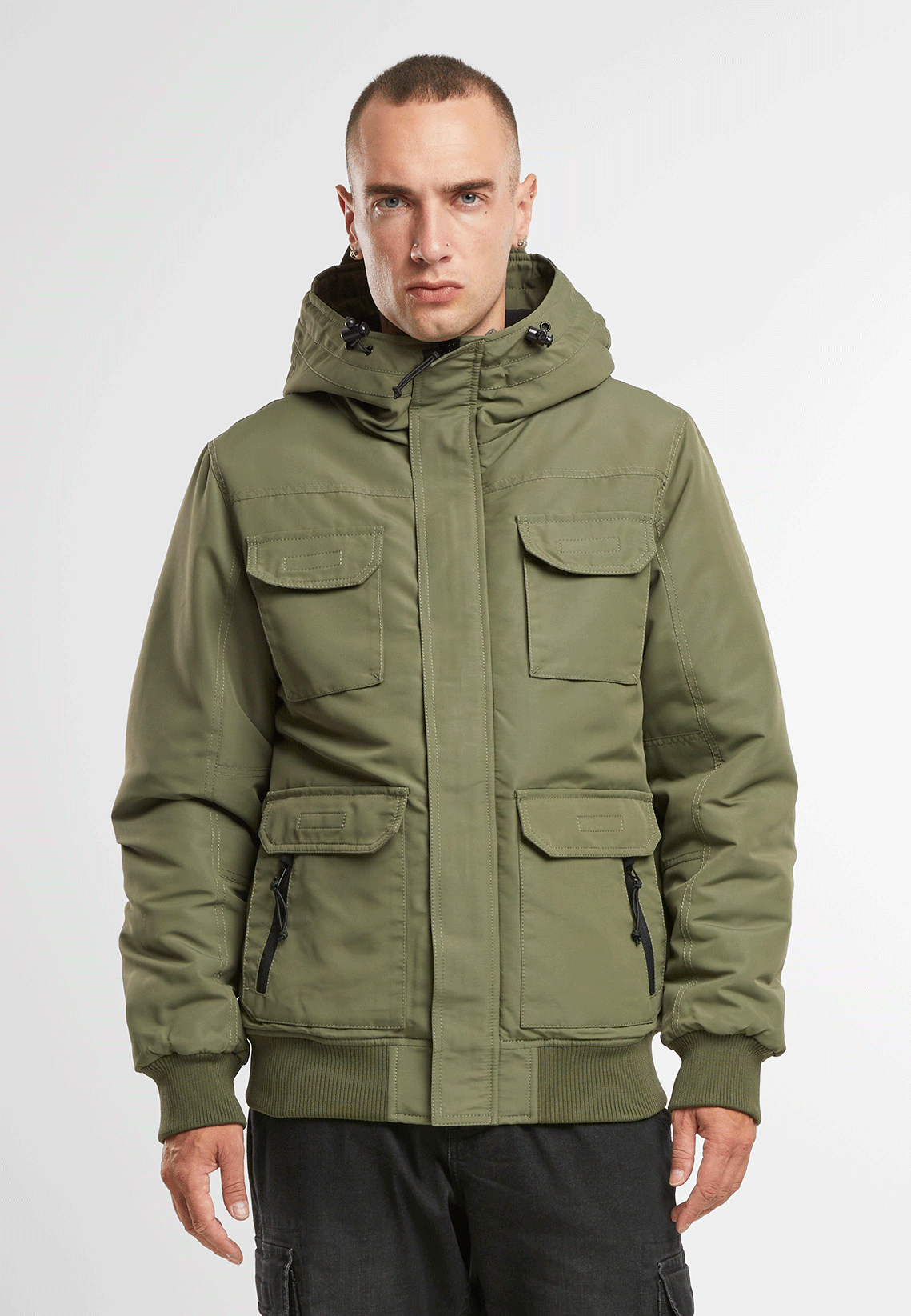 Jacheta Exploration Olive Brandit - Confort Tactic Zilnic
