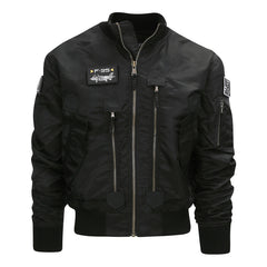 Jachetă F-35 Flight Jacket Negru Military-Shop - Performanță & Stil Tactical Superior