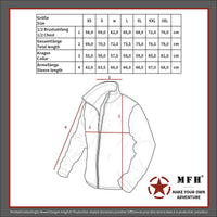 Jachetă Fleece Alpin MFH Professional Oliv – Membrană Breathtex, 4 Buzunare - poza 5
