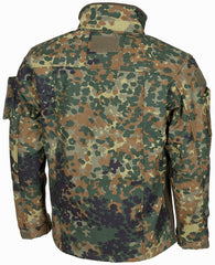 Jachetă Fleece Combat BW Camo MFHProfessional - Fermoare YKK, Întărituri Ripstop