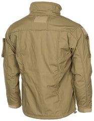 Jachetă Fleece Combat Coyote MFHProfessional - Fermoare YKK, Ranforsări Ripstop