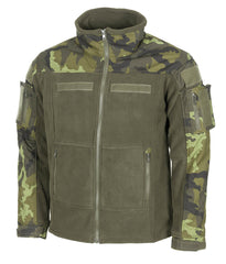 Jachetă Fleece Combat M95 CZ Camuflaj MFHProfessional - Fermoare YKK, Panouri Ripstop