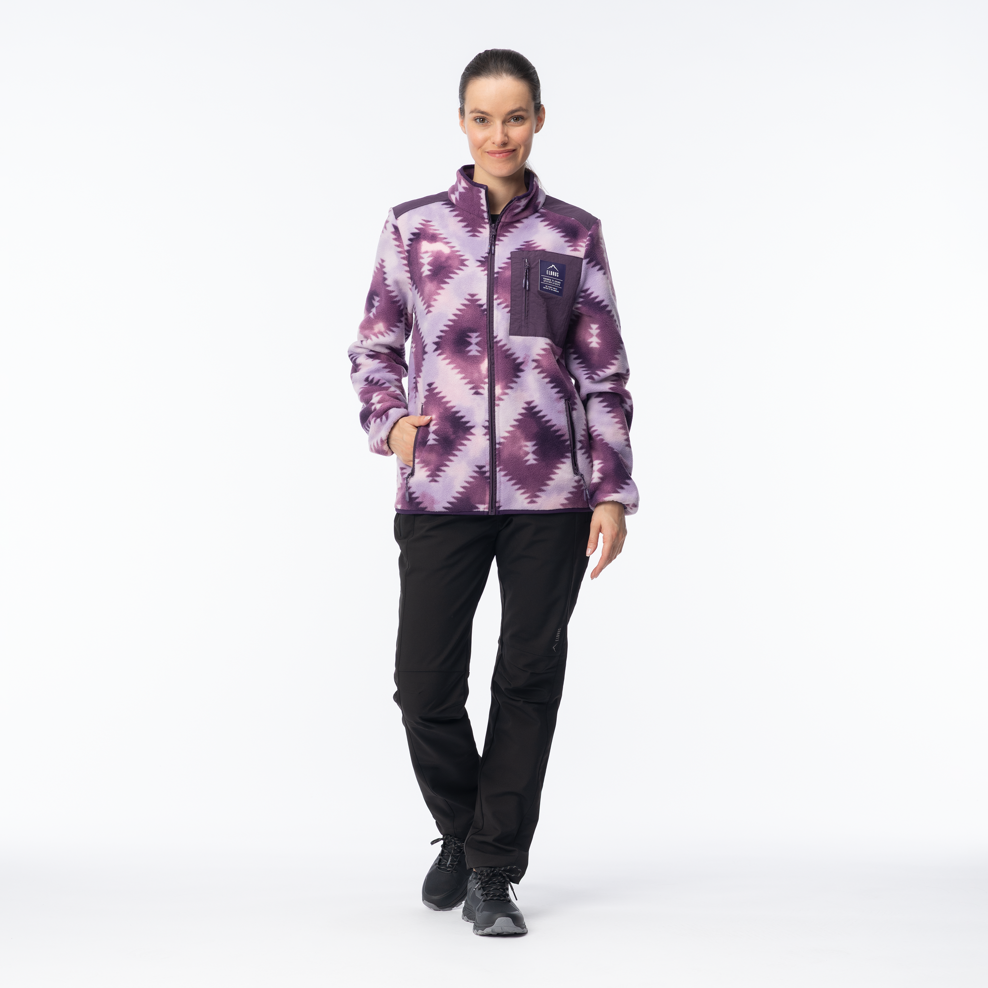 Jachetă Fleece Femei CLOYNE WO'S ELBRUS - Căldură și Durabilitate - 7