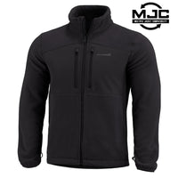 Jachetă Fleece Pentagon Ajax 2.5 – 385 g/m², Compatibilă MJC, Neagră