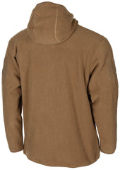 Jachetă Fleece Tactical Coyote MFH - Panouri Velcro, Fermoare YKK