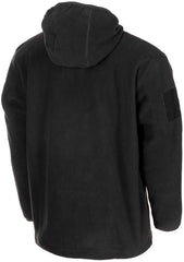 Jachetă Fleece Tactical Negru MFH - Fermoare YKK, Panouri Velcro