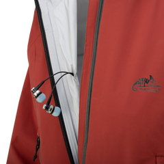 Jachetă Hardshell Helikon-Tex SQUALL TorrentStretch Verde Taiga Impermeabilă