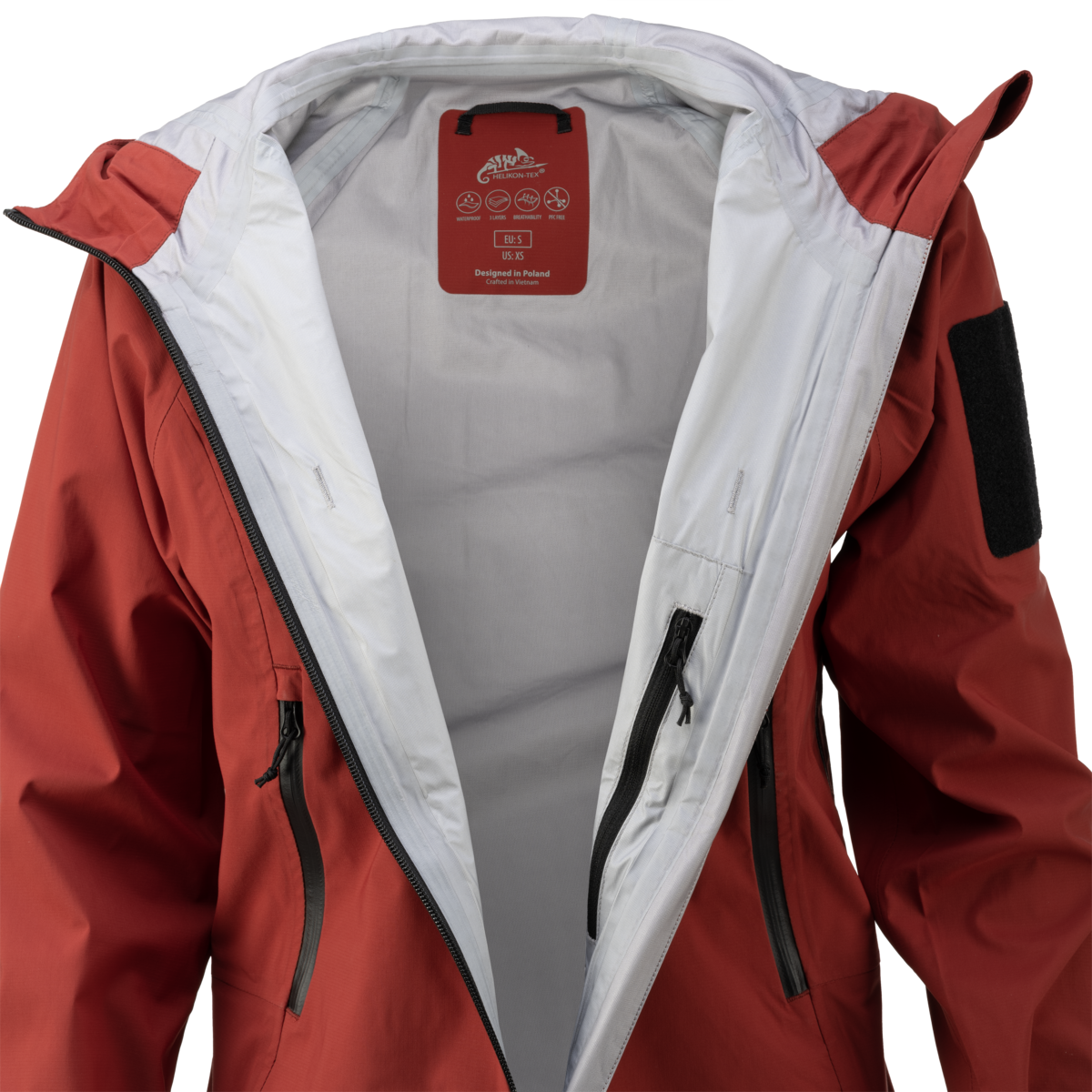 Jachetă Hardshell Helikon-Tex SQUALL TorrentStretch Verde Taiga Impermeabilă
