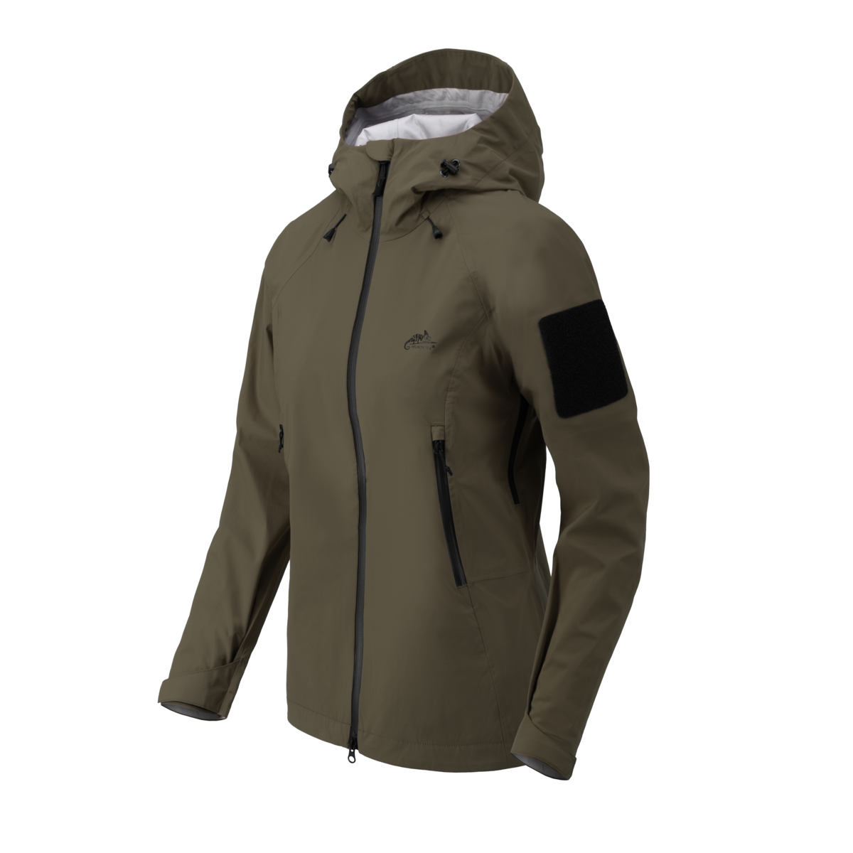 Jachetă Hardshell Helikon-Tex SQUALL TorrentStretch Verde Taiga Impermeabilă