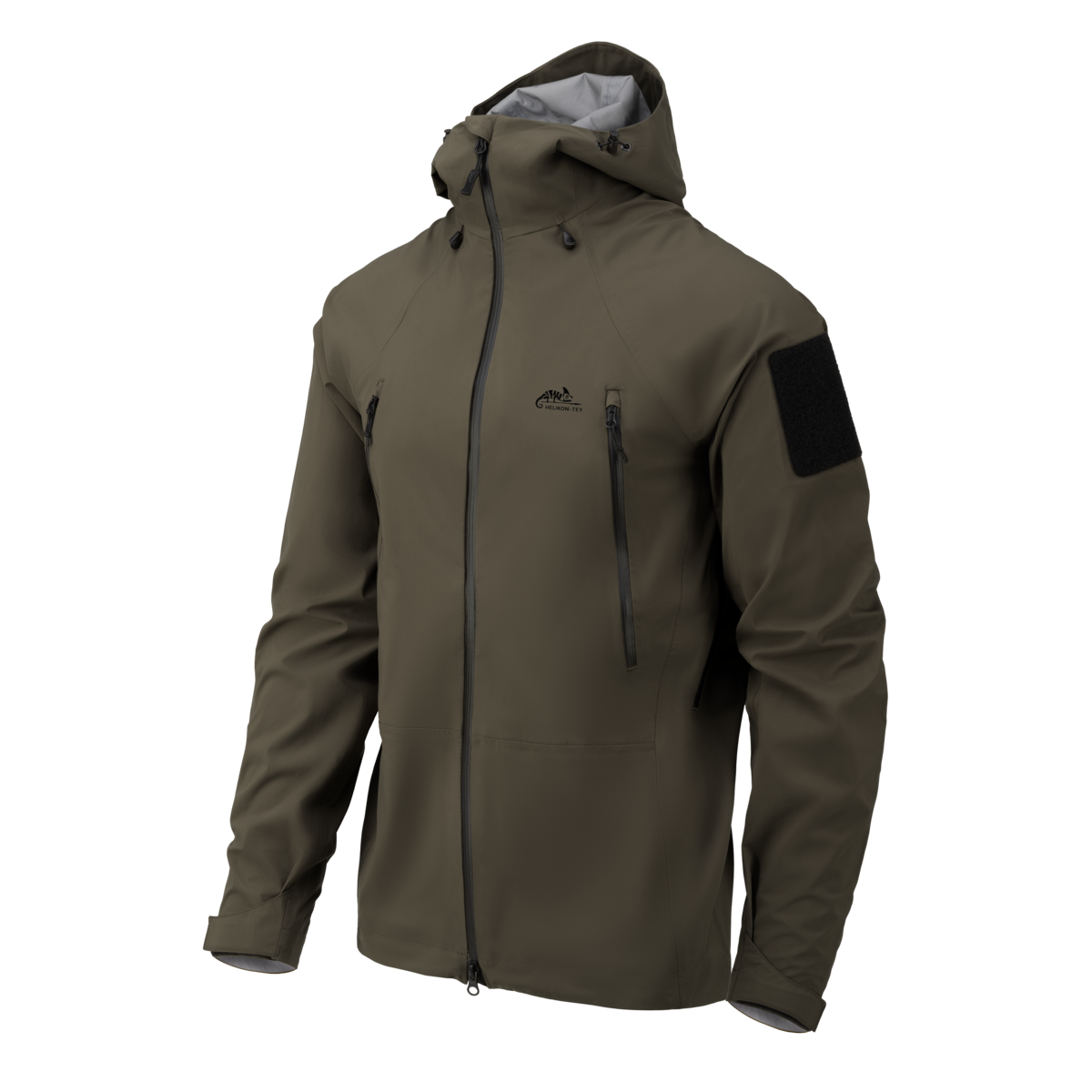 Jachetă Hardshell Helikon-Tex TorrentStretch Taiga Green