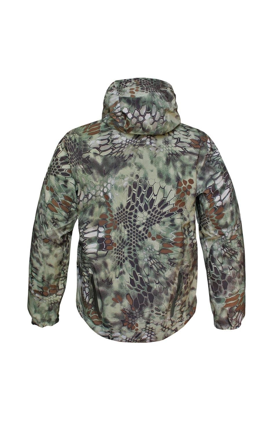 Jachetă Hardshell Respirabilă MANDRA® WOOD – Camuflaj Funcțional pentru Condiții Extreme
