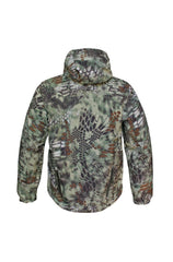 Jachetă Hardshell Respirabilă MANDRA® WOOD – Camuflaj Funcțional pentru Condiții Extreme