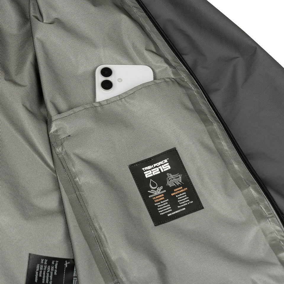 Jachetă Hardshell TF-2215 Waterproof Wolf Grey TF-2215 - Protecție Integrală