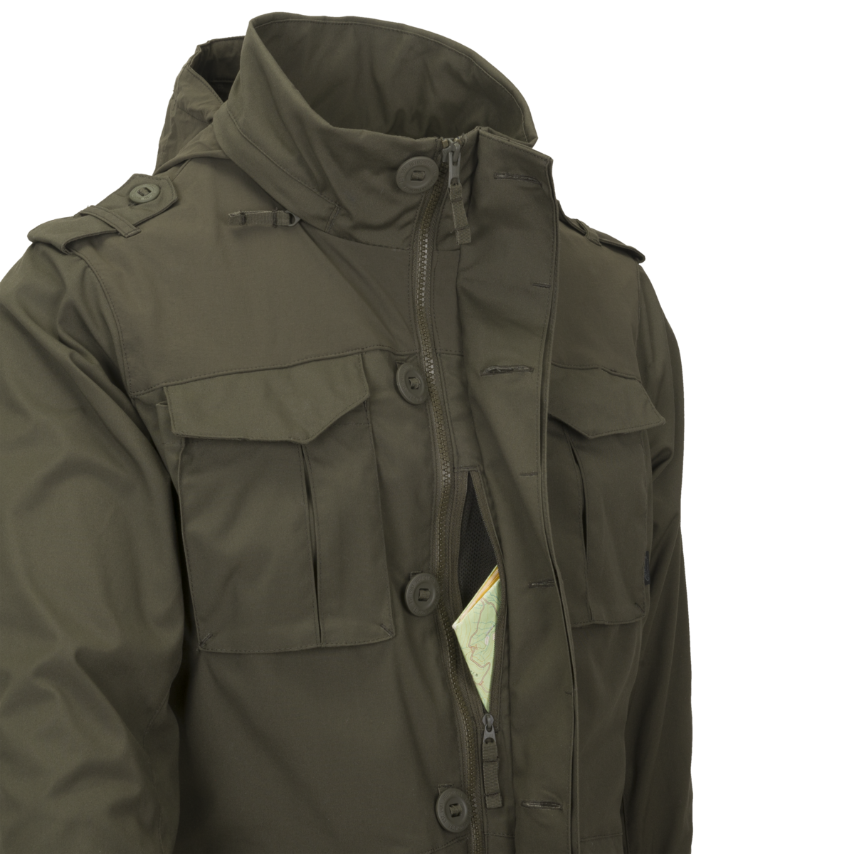 Jachetă Helikon-Tex Covert M-65® DuraCanvas® Ash Grey
