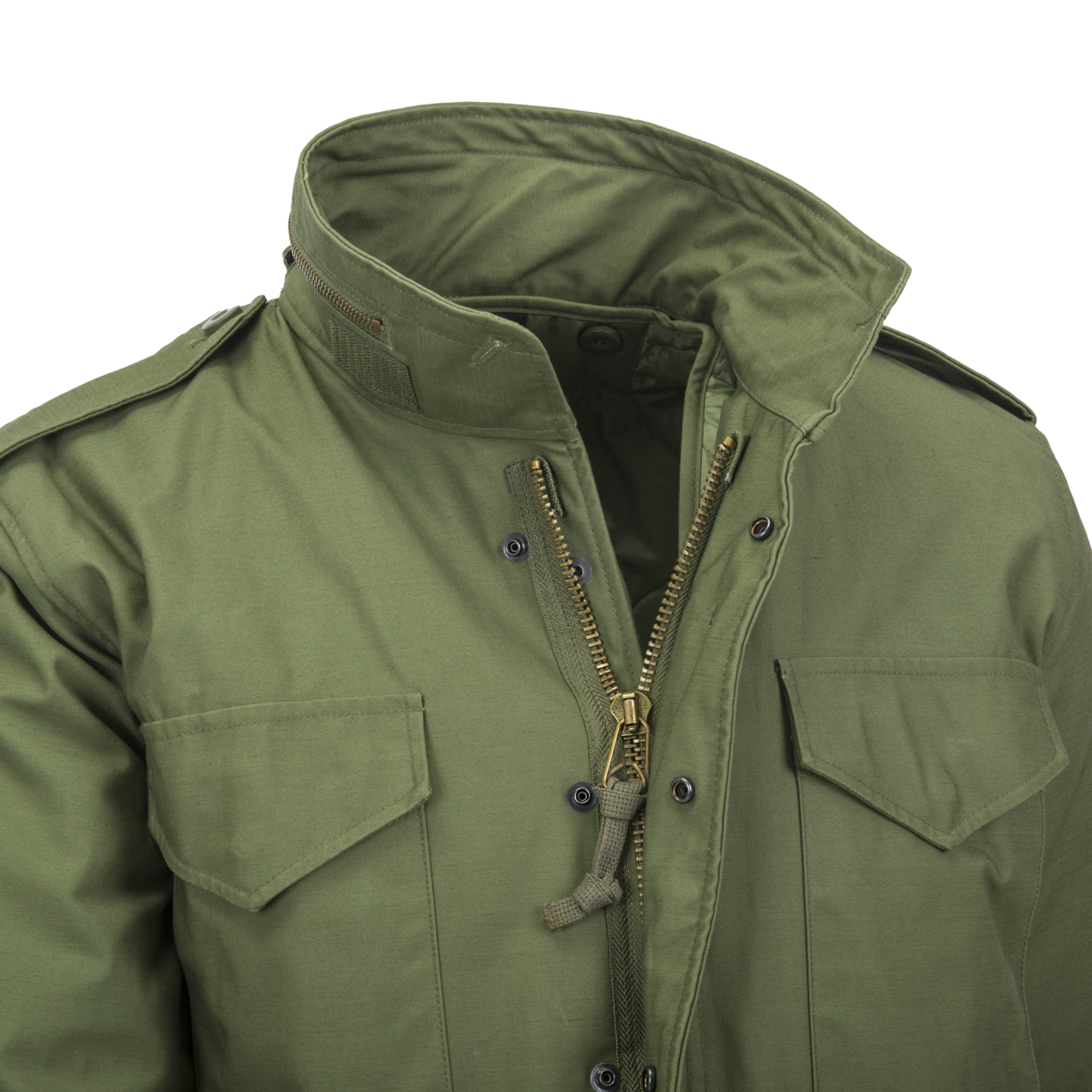 Jachetă Helikon-Tex M65 NyCo Sateen Verde Olive