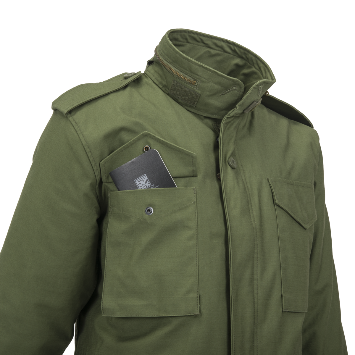 Jachetă Helikon-Tex M65 NyCo Sateen Verde Olive