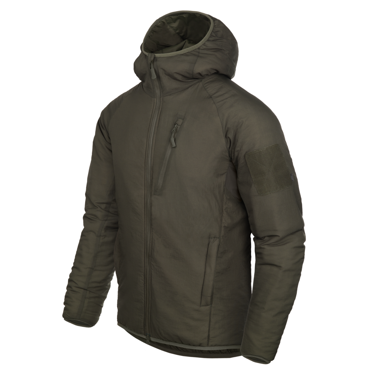 Jachetă Helikon-Tex Wolfhound Hoodie Climashield® Apex 67g Taiga Green