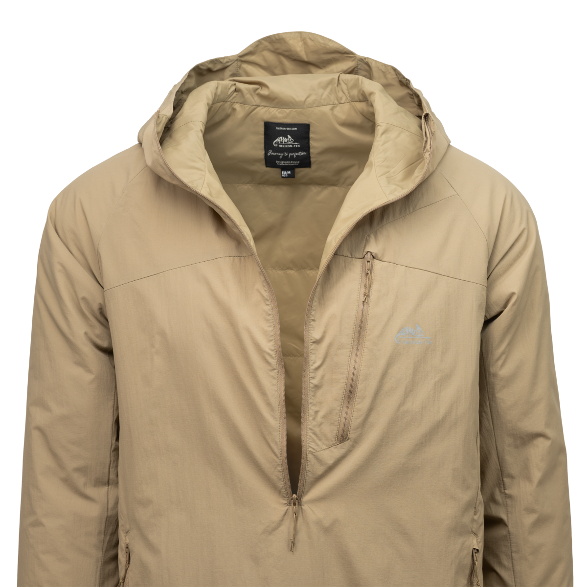 Jachetă Helikon-Tex Wolfhound Hoodie Lite Anorak Taiga Green