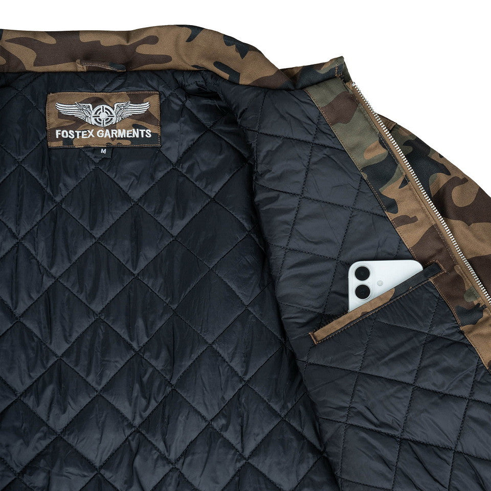 Jachetă Heritage Worker Jacket Woodland - Robustețe, Confort și Stil Autentic