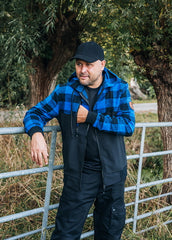 Jachetă Houthakkers Negru/Albastru Military-Shop - Versatilitate Tactică