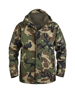 Jachetă Impermeabilă Mil-Tec Gen.II cu Polar Detașabil – 5.000 mm, Woodland