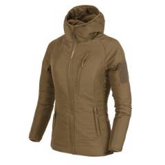 Jachetă Izolată cu Glugă Helikon-Tex WOMEN'S WOLFHOUND Coyote Climashield® Apex™