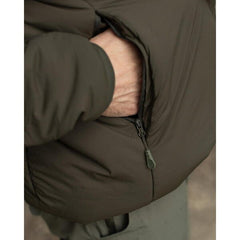 Jachetă Izolată cu Glugă KORDA Dark Olive - Confort Termic Pescuit - 6