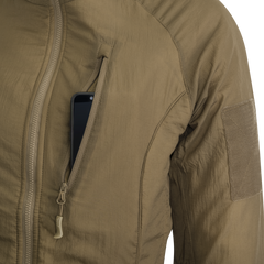 Jachetă Izolată Femei Helikon-Tex WOLFHOUND Hoodie® Climashield® Apex™ PL Woodland