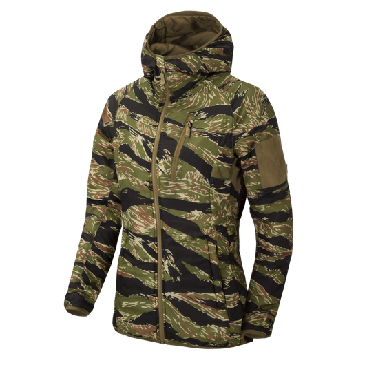 Jachetă Izolată Femei Helikon-Tex WOLFHOUND Hoodie® Tiger Stripe