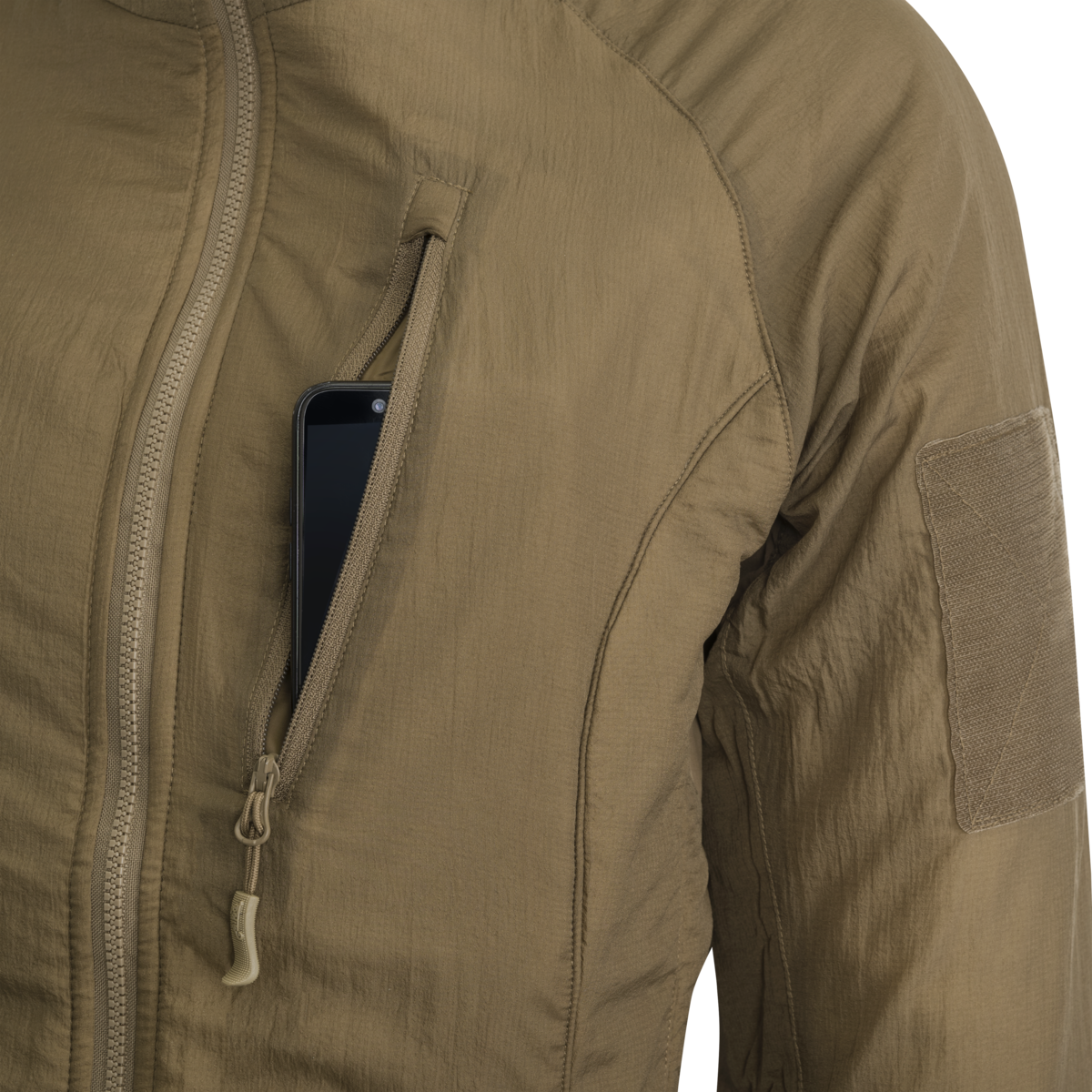 Jachetă Izolată Femei Helikon-Tex WOLFHOUND Hoodie® Tiger Stripe