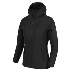 Jachetă Izolată Helikon-Tex WOMEN'S WOLFHOUND Hoodie Climashield® Apex™ Neagră