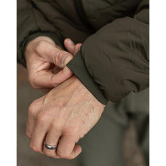 Jachetă Izolată Korda Dark Olive XL - Căldură, Confort, Rezistență - 5