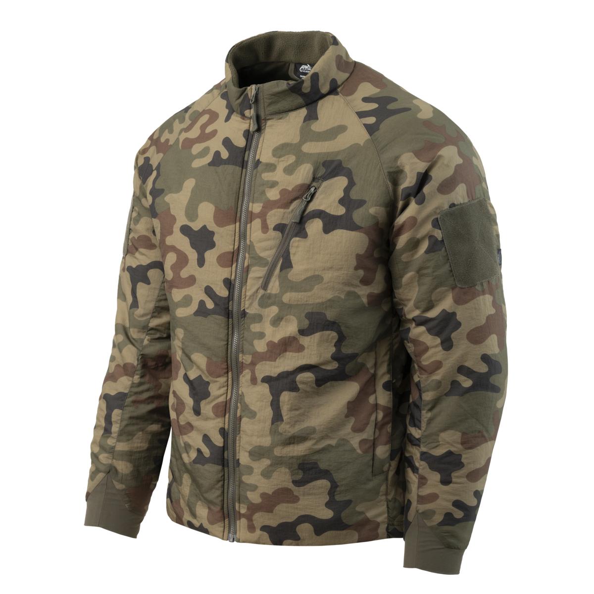 Jachetă Izolatoare Helikon-Tex Wolfhound Climashield® Apex™ PL Woodland