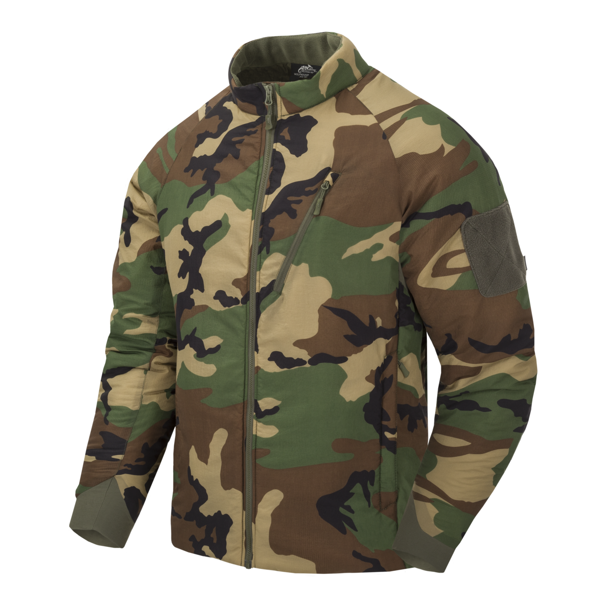Jachetă Izolatoare Helikon-Tex Wolfhound Climashield Apex US Woodland