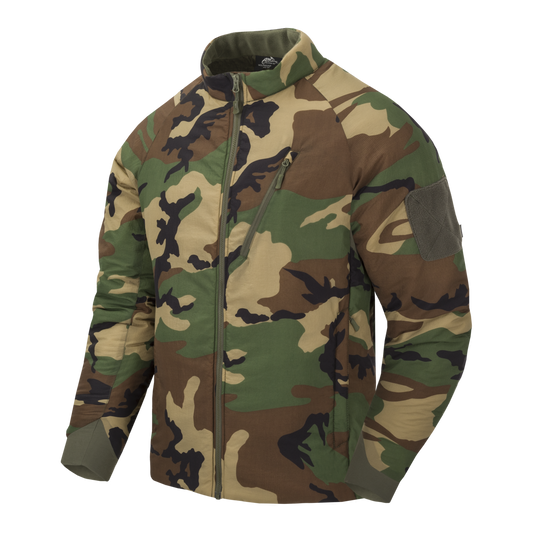 Jachetă Izolatoare Helikon-Tex Wolfhound Climashield Apex US Woodland