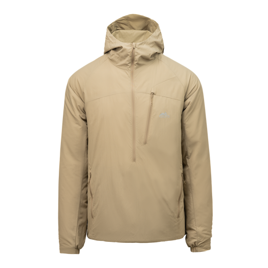 Jachetă Izolatoare Helikon-Tex Wolfhound Hoodie Lite Khaki cu Anorak