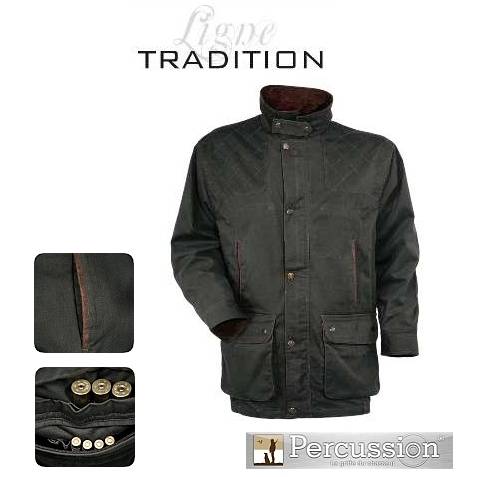 Jachetă Kaki Tradition TREESCO - Robustă, Confort 3XL, Outdoor