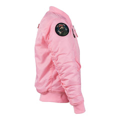 Jachetă Kinder MA-1 Flight Roze - Stil Aviatic și Spirit de Aventură