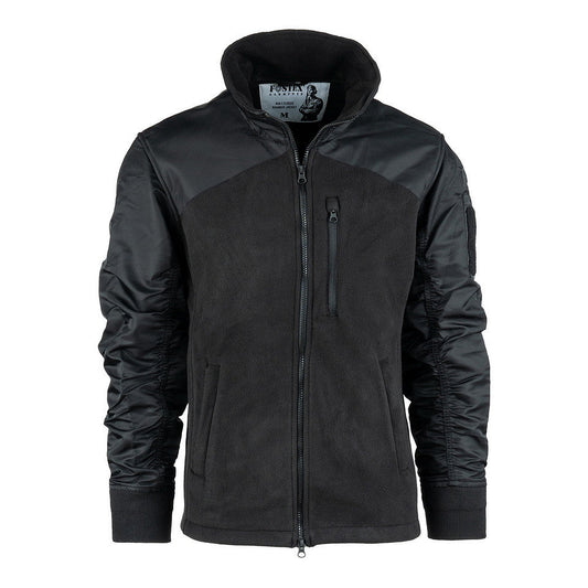 Jachetă MA-1 Fleece Bomber Negru Tactical Gear - Performanță Tactică Optimă