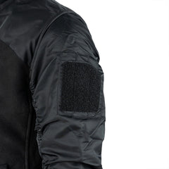 Jachetă MA-1 Fleece Bomber Negru Tactical Gear - Performanță Tactică Optimă