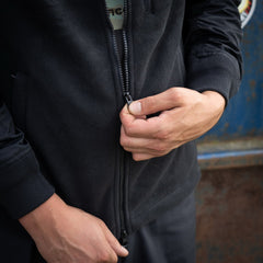 Jachetă MA-1 Fleece Bomber Negru Tactical Gear - Performanță Tactică Optimă