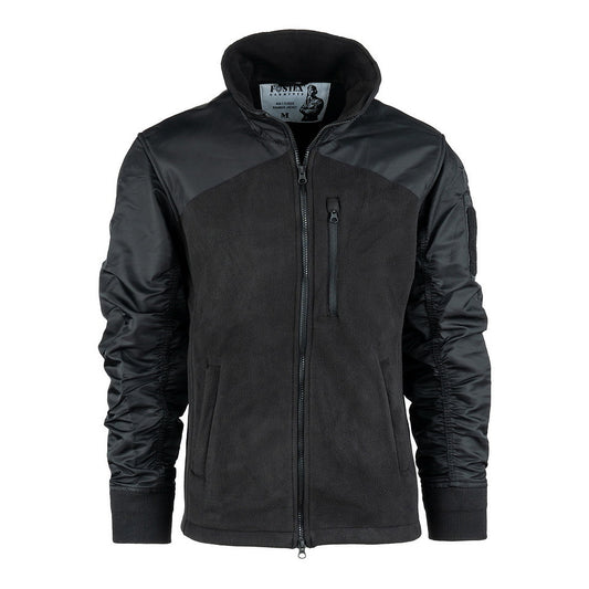 Jachetă MA-1 Fleece Bomber Negru Tactical Gear - Performanță Tactică Optimă
