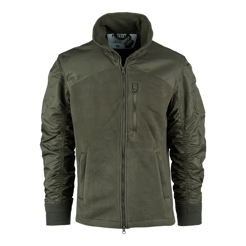 Jachetă MA-1 Fleece Ranger Green - Esențialul Confortului Tactic Modern