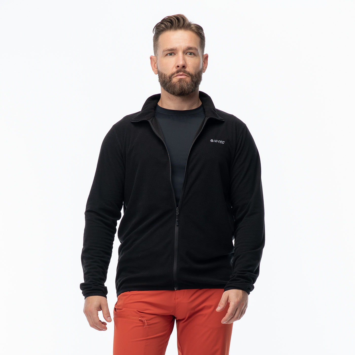 Jachetă Microfleece Bărbați DAMIS II FULL ZIP Hi-Tec - Confort & Versatilitate - 10