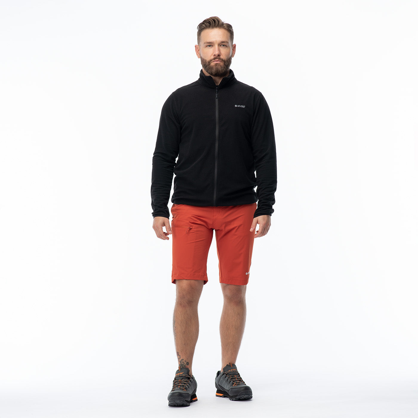 Jachetă Microfleece Bărbați DAMIS II FULL ZIP Hi-Tec - Confort & Versatilitate - 6