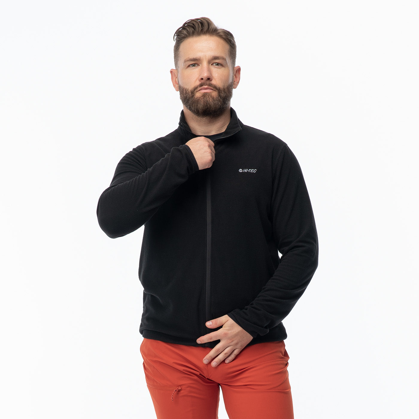 Jachetă Microfleece Bărbați DAMIS II FULL ZIP Hi-Tec - Confort & Versatilitate - 8