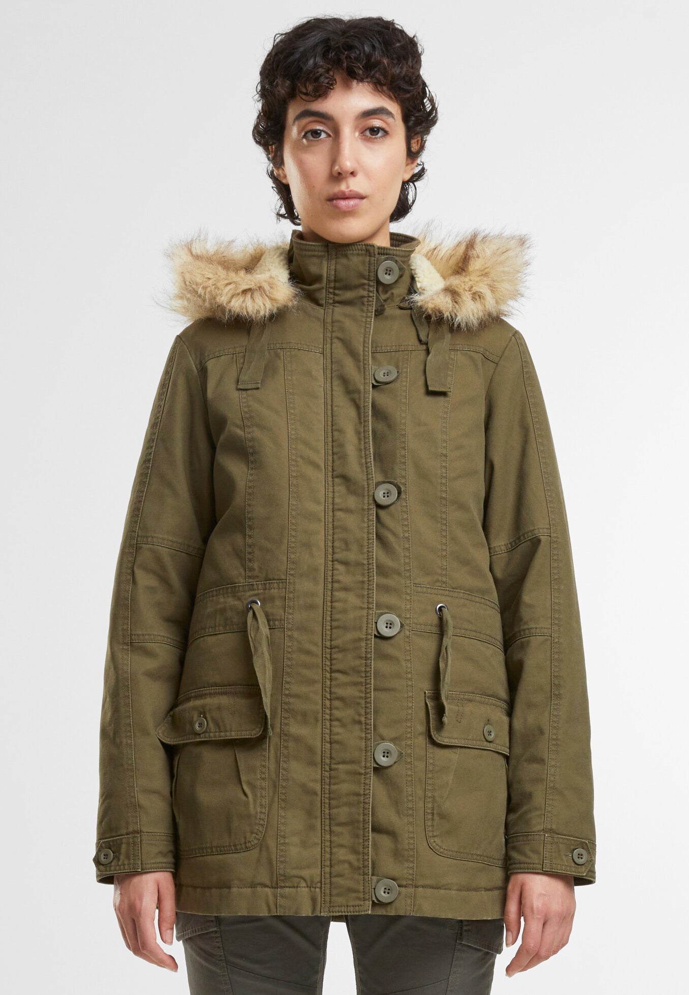 Jacheta Nila Winterparka Olive Dama Brandit - Caldură și Eleganță Urbană