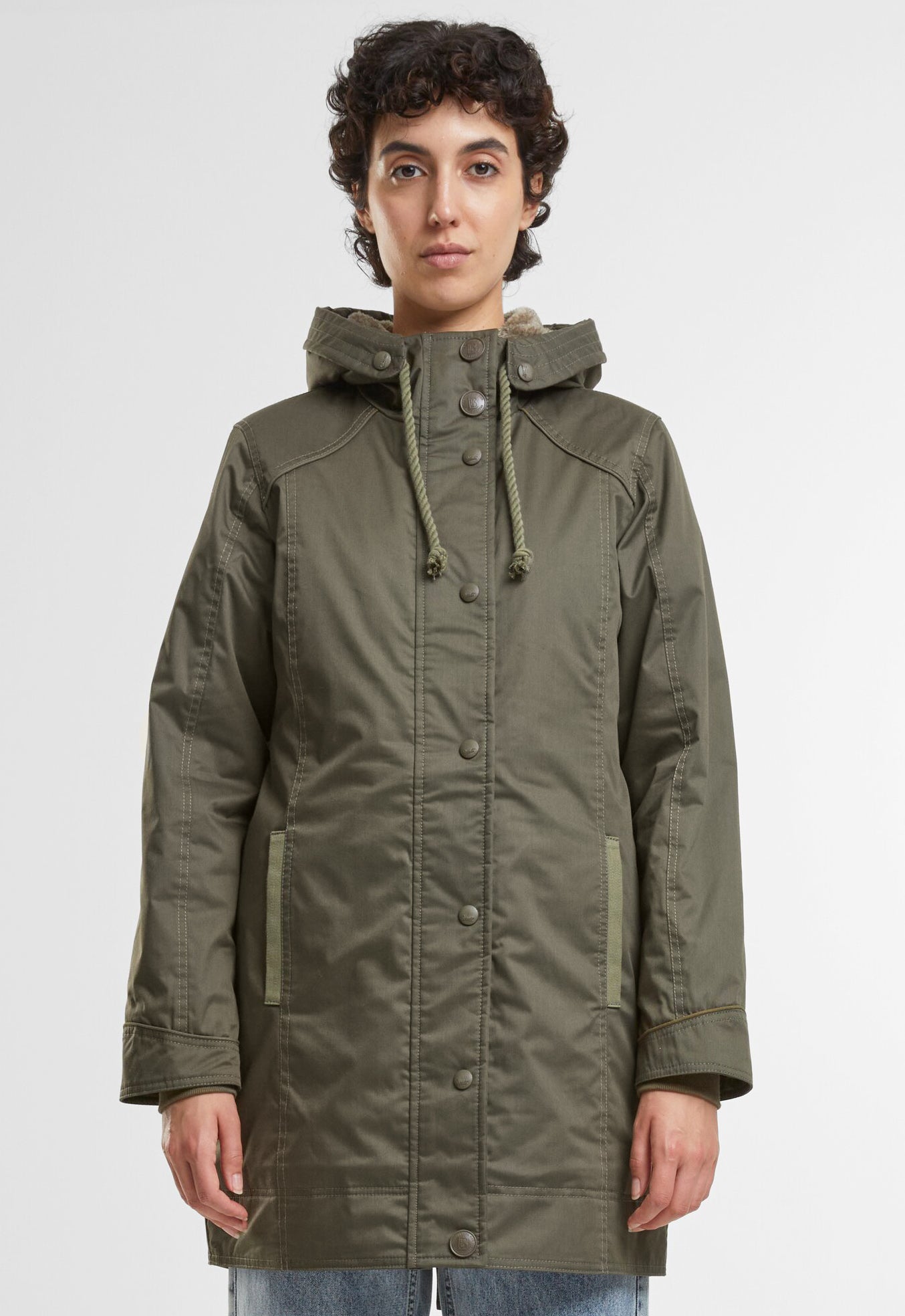 Jacheta Parka Savannah Olive Dama Brandit - Caldura si Stil Urban