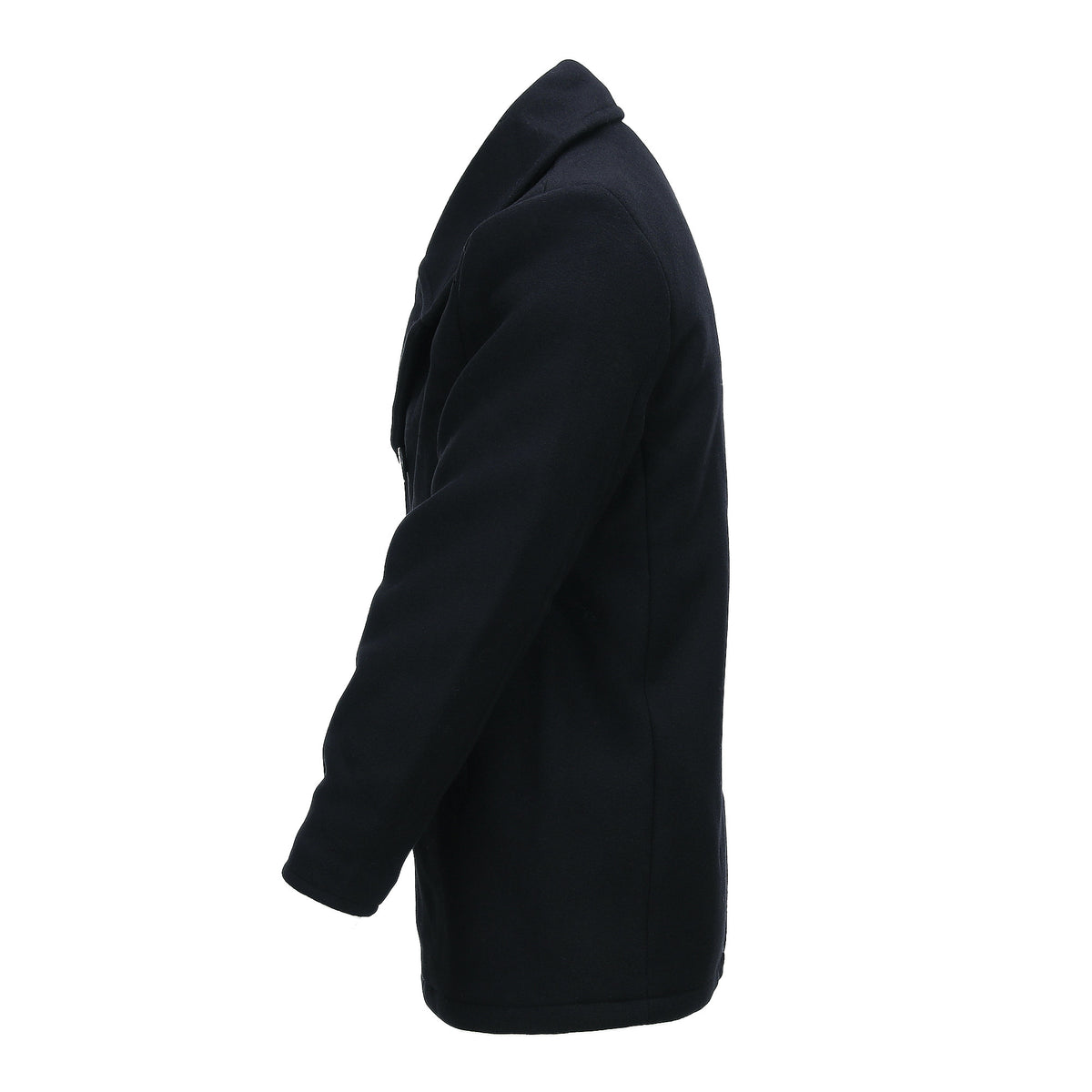 Jachetă Pea Coat Marine Jekker Negru Fostex - Căldură Neclintită, Stil Adevărat