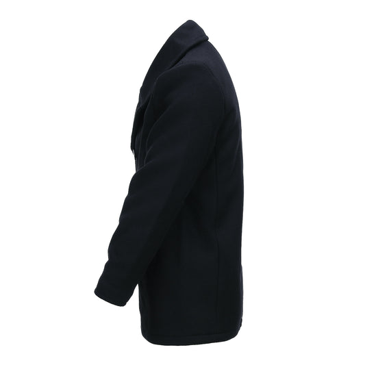 Jachetă Pea Coat Marine Jekker Negru Fostex - Căldură Neclintită, Stil Adevărat
